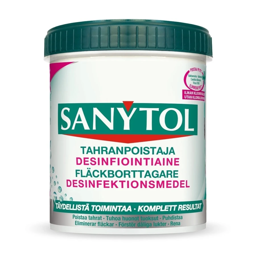Sanytol 450 G Desinfioiva Tahranpoistojauhe 3 Sanytol 450 G Desinfioiva Tahranpoistojauhe