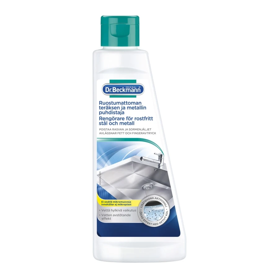 Dr.Beckmann 250 Ml Ruostumattoman Teräksen Ja Metallin Puhdistaja 3 Dr.Beckmann 250 Ml Ruostumattoman Teräksen Ja Metallin Puhdistaja
