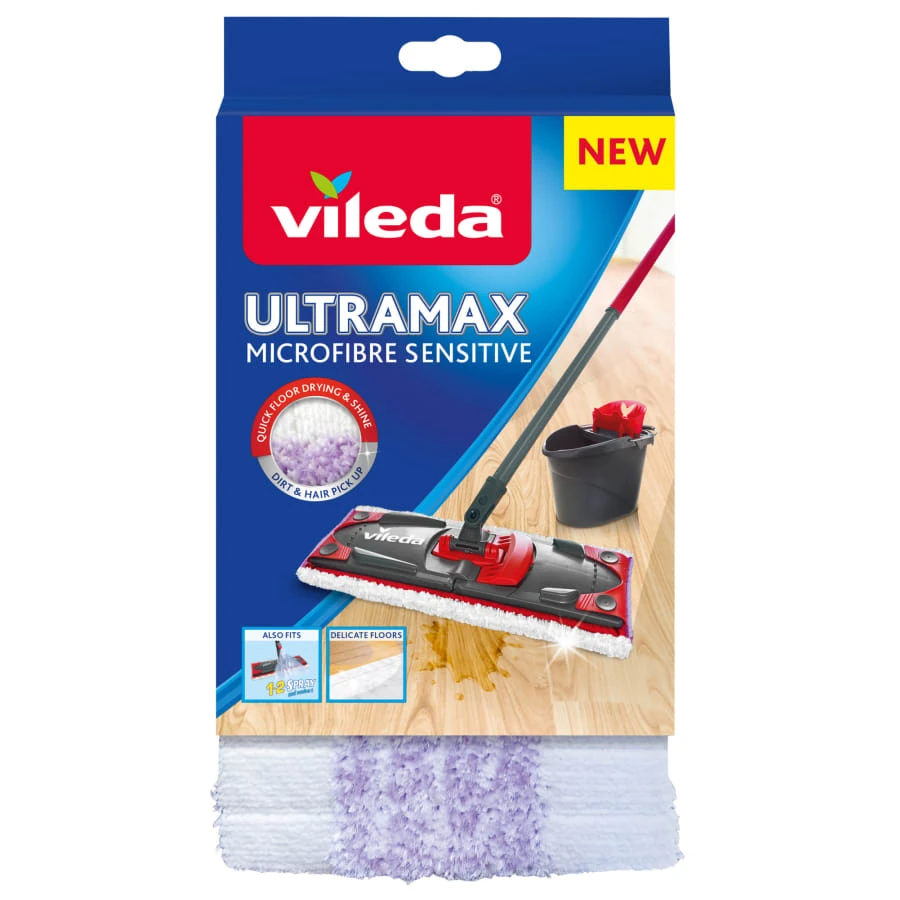 Vileda UltraMax Microfibre Sensitive Vaihtomoppi 3 Vileda UltraMax Microfibre Sensitive Vaihtomoppi