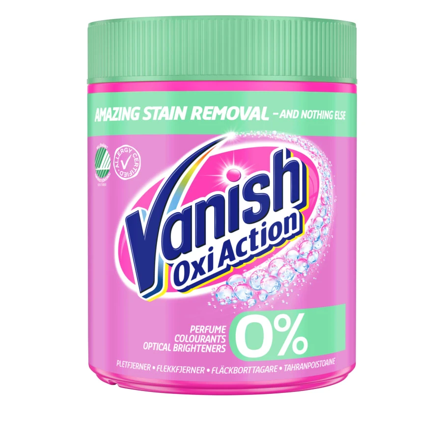 Vanish Oxi Action 0 % 440 G Tahranpoistojauhe 3 Vanish Oxi Action 0 % 440 G Tahranpoistojauhe