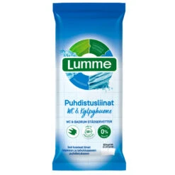 Lumme WC & Kylpyhuone 2x30 Kpl Kosteat Puhdistusliinat