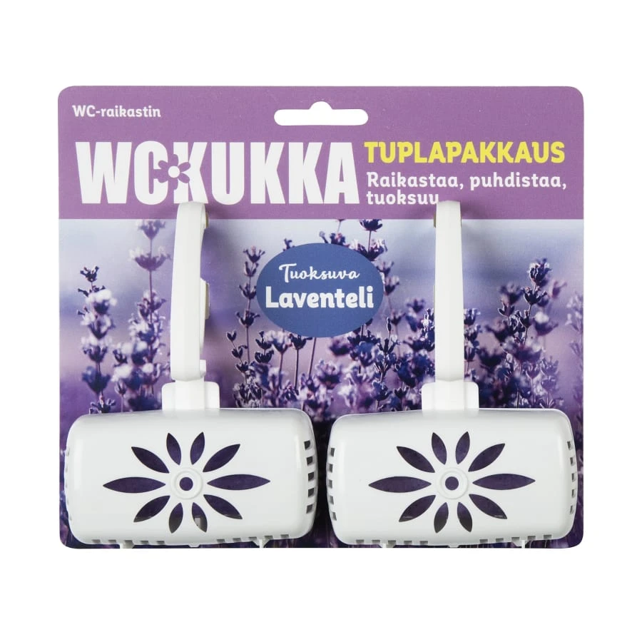 WC-Kukka Laventeli 2x50 G Raikastin 3 WC-Kukka Laventeli 2x50 G Raikastin