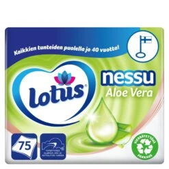 Lotus Nessu Aloe Vera 75 Kpl Nenäliina