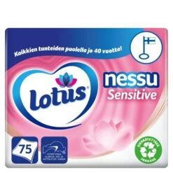 Lotus Nessu Sensitive 75 Kpl Nenäliina