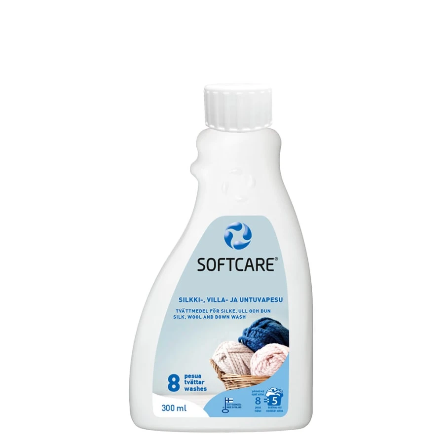 Softcare 300 Ml Silkki-, Villa- Ja Untuvapesu 3 Softcare 300 Ml Silkki-, Villa- Ja Untuvapesu