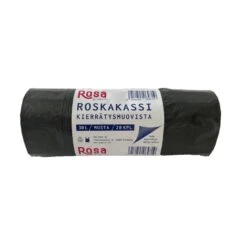 Rosa LD 30 L 20 Kpl/rll Musta Roskakassi