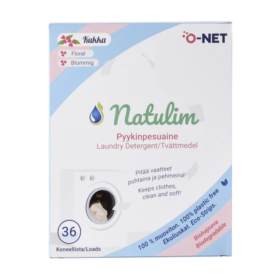 O-Net Natulim Kukka Pyykinpesulaput 3 O-Net Natulim Kukka Pyykinpesulaput