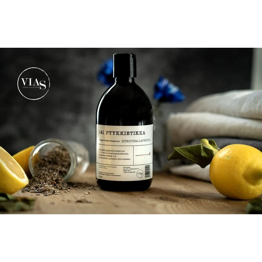 Via S Sitruuna-Laventeli 500 Ml Pyykkietikka 3 Via S Sitruuna-Laventeli 500 Ml Pyykkietikka