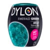 Dylon 04 Emerald Green 350 G Tekstiiliväri -Siivoustarvikeliike Kauppa 7332531091985