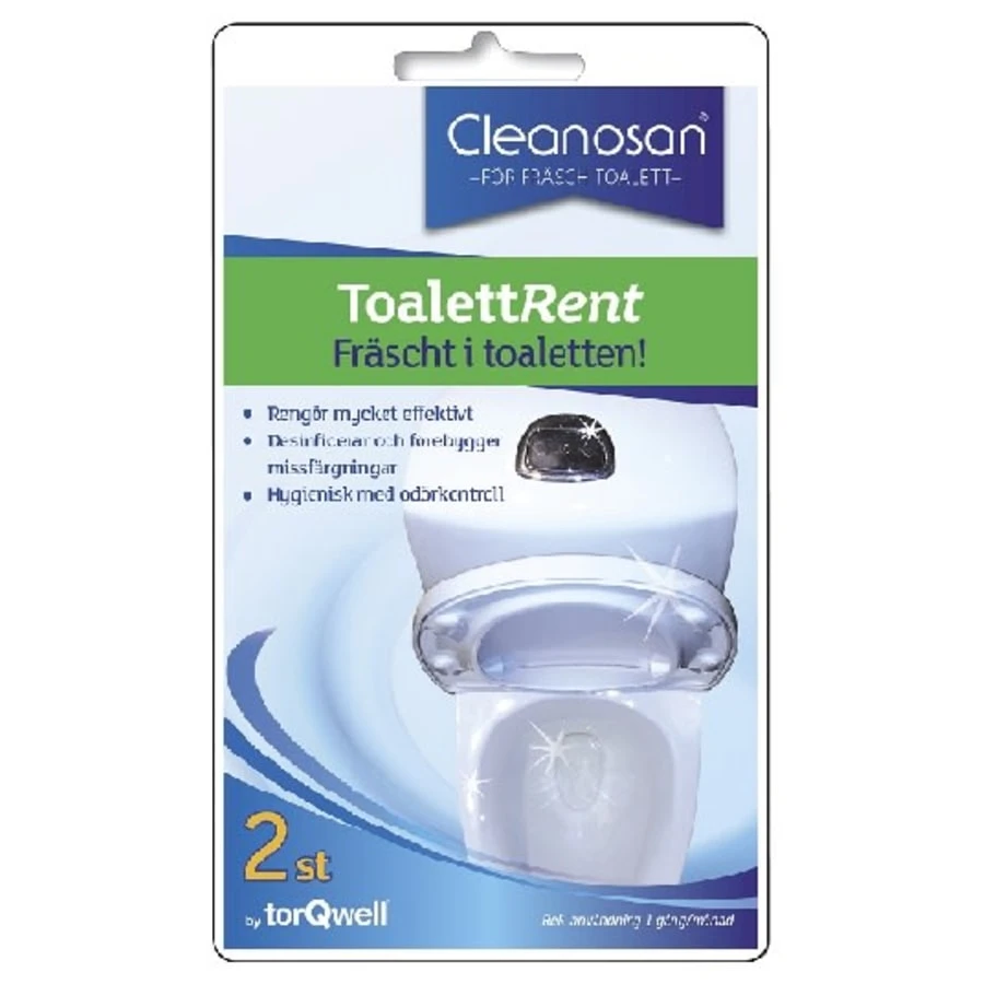 Cleanosan Wc-pöntön Puhdistustabletti 2 Kpl 3 Cleanosan Wc-pöntön Puhdistustabletti 2 Kpl