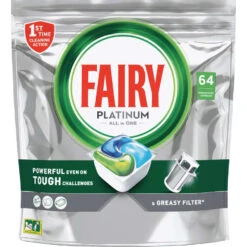 Fairy Platinum All In One Original 64 Kpl Konetiskitabletti