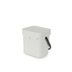 Brabantia Sort&Go Vaaleanharmaa 3L Roska-astia -Siivoustarvikeliike Kauppa 8710755213229 3