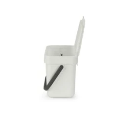 Brabantia Sort&Go Vaaleanharmaa 3L Roska-astia -Siivoustarvikeliike Kauppa 8710755213229 4