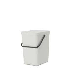 Brabantia Sort&Go Vaaleanharmaa 25L Roska-astia -Siivoustarvikeliike Kauppa 8710755214400 2