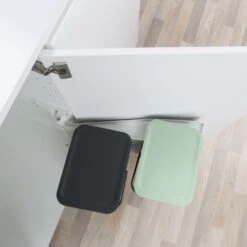 Brabantia Sort&Go Built-In-Bin 2X12L Roska-astia -Siivoustarvikeliike Kauppa 8710755214448 3