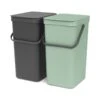 Brabantia Sort&Go Built-In-Bin 2X16L Roska-astia -Siivoustarvikeliike Kauppa 8710755214462 1