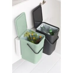 Brabantia Sort&Go Built-In-Bin 2X16L Roska-astia 9 Brabantia Sort&Go Built-In-Bin 2X16L Roska-astia -Siivoustarvikeliike Kauppa 8710755214462 4