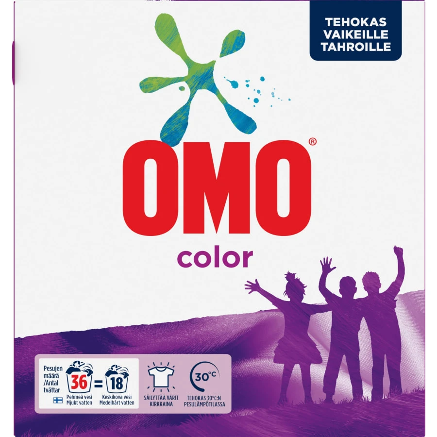 Omo Color 1,26 Kg Pyykinpesujauhe 3 Omo Color 1,26 Kg Pyykinpesujauhe