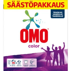 Omo Color 3,72 Kg Pyykinpesujauhe