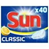 SUN® Sun Lemon 40 Tabl Konetiskitabletit -Siivoustarvikeliike Kauppa 8712561826280