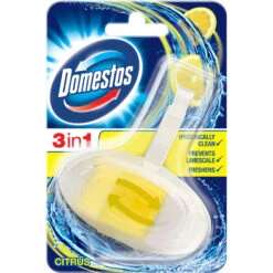 Domestos 3-in-1 WC-raikastin Citrus Fresh