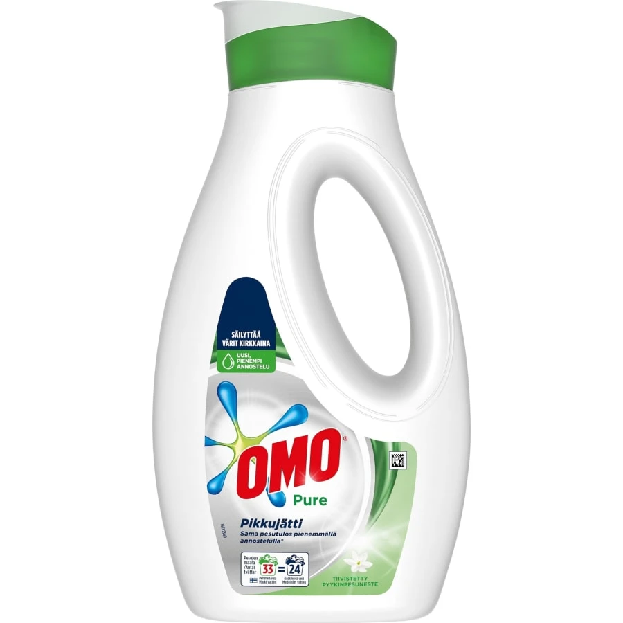 Omo Pikkujätti Pure 660 Ml Pyykinpesuneste 3 Omo Pikkujätti Pure 660 Ml Pyykinpesuneste